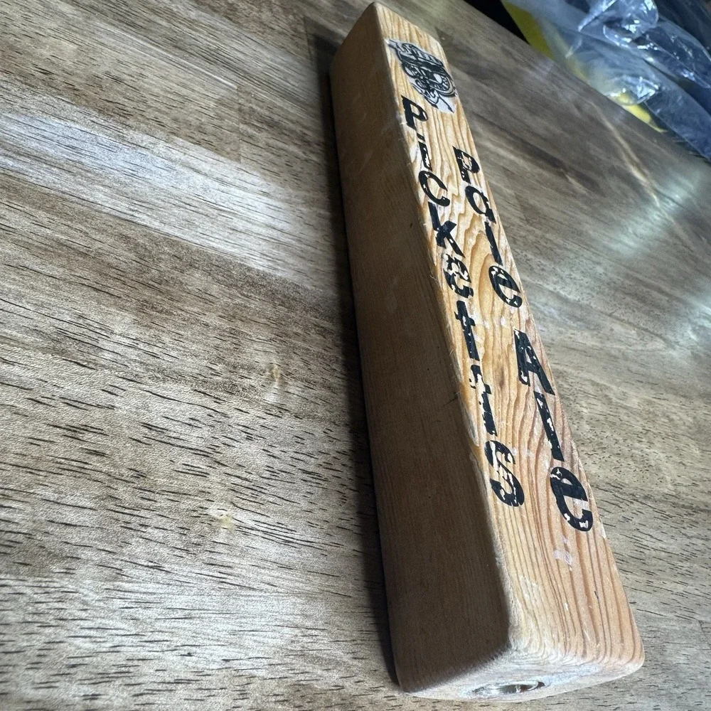 San Juan Brewing Co Beer Tap Handle Pickett Pale Ale Wood Rustic Bar Decor